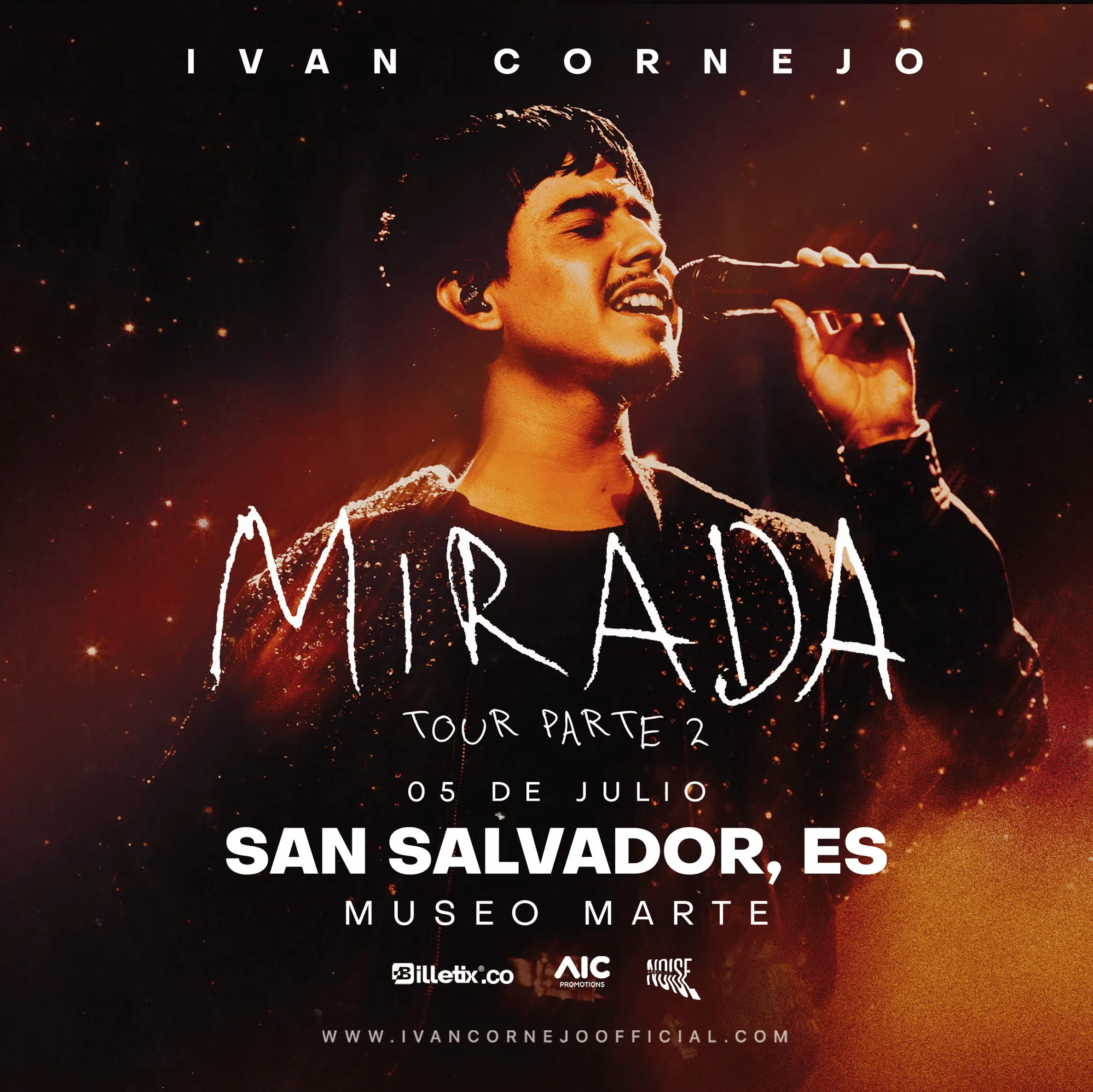 Banner de Iván Cornejo - Mirada Tour 2025